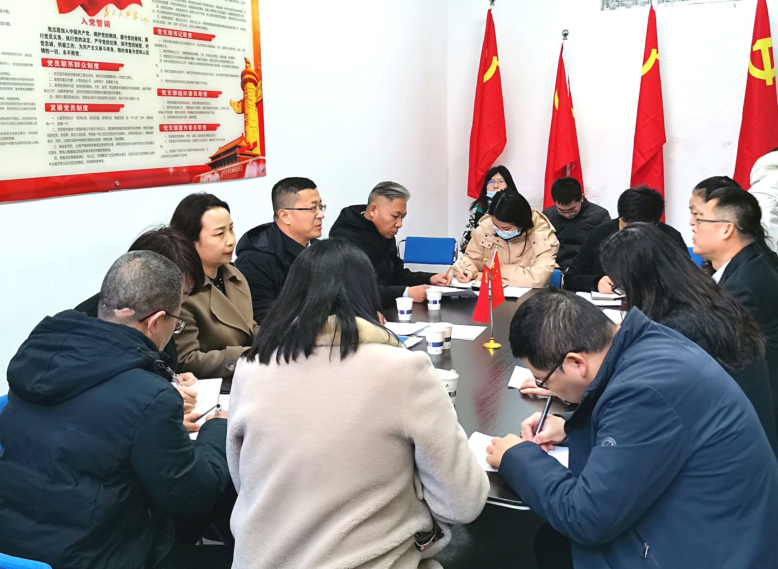 萬柏林區政府領導莅臨我公司調研指導工作