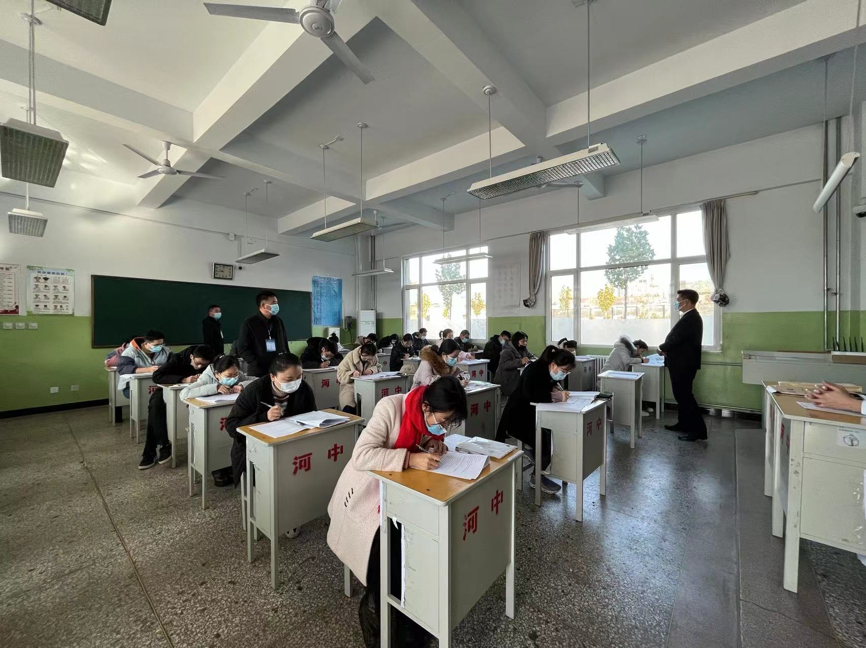 河津市城市基礎設施建設投資開發有限公司面向社會招聘筆試工作圓滿完成